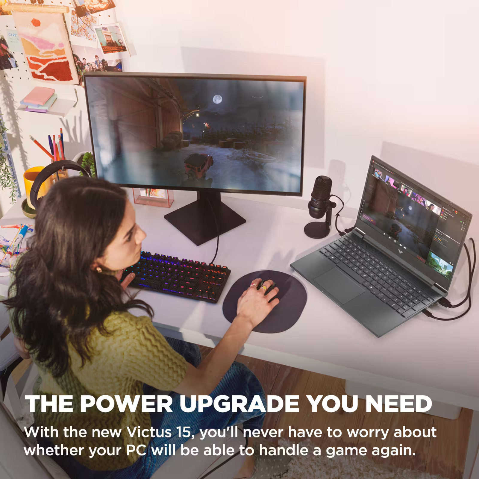 2026 HP Victus Gaming Laptop 15.6″ Ryzen 7 NVIDIA RTX 4050 Upto 64GB RAM 2TB SSD