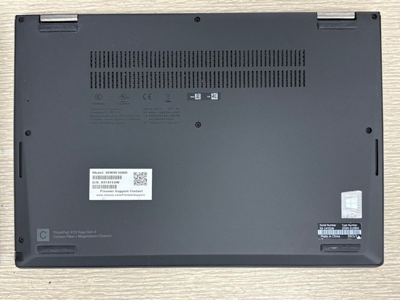 3x Lenovo ThinkPad X13 Yoga Gen 2 13″ i5-1145G7 16GB 256GB SSD W11P Laptop (Lot)