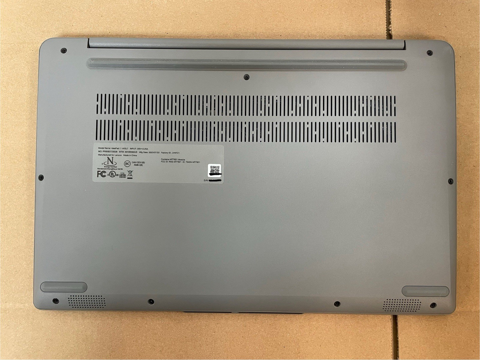 Lenovo Ideapad 1 14″ 14IGL7 Intel Celeron N4020,4GB Ram,128gb – Parts Only