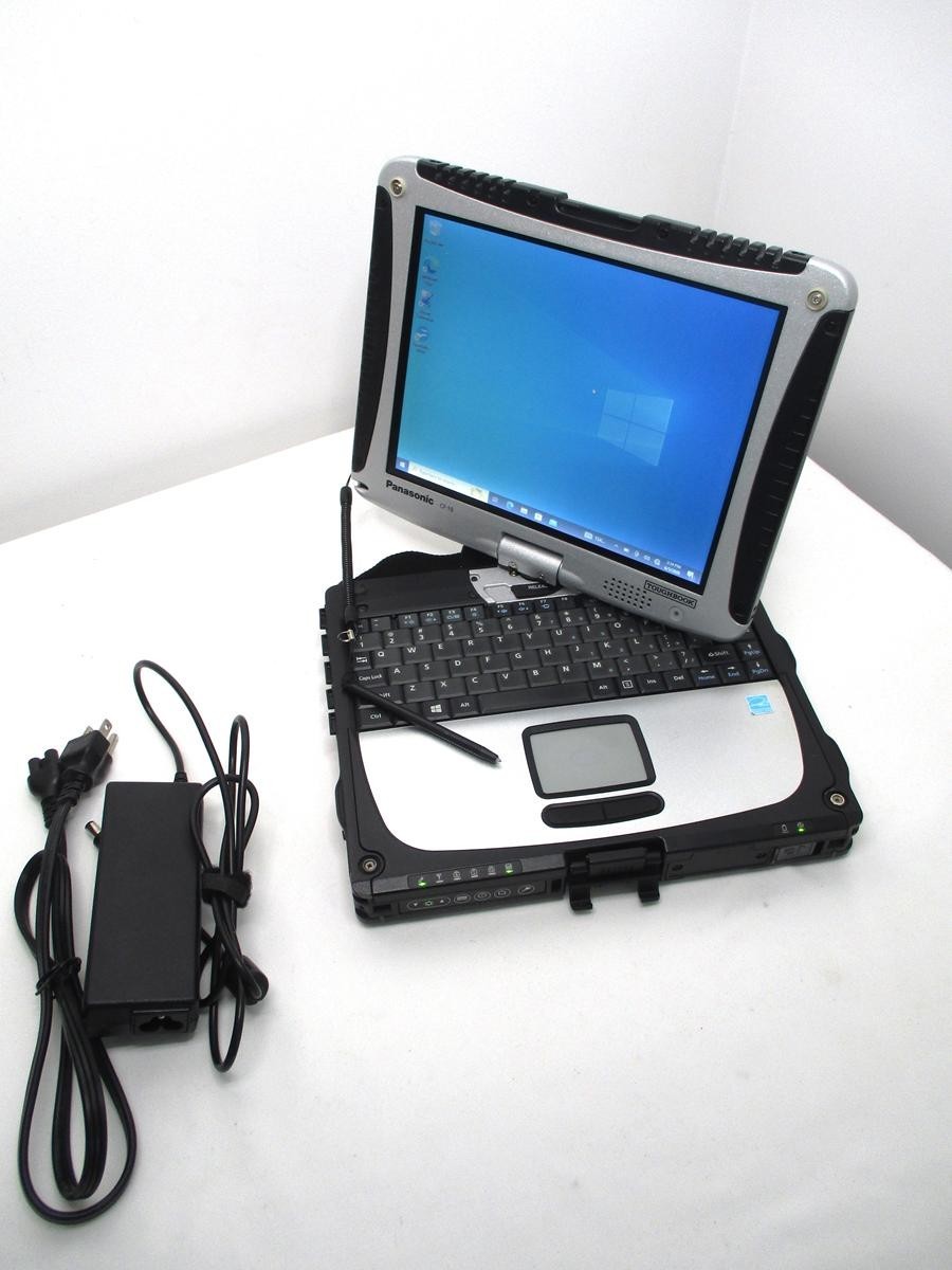 Panasonic ToughBook CF-19 MK8 TouchScreen i5-3610ME 2.7Ghz 8GB 1TB HDD W10 -READ