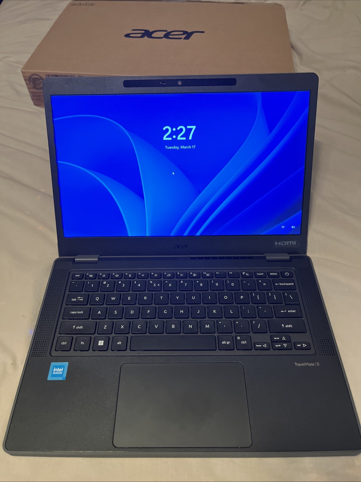 Acer Travel Mate B5 14. Brand New-open Box