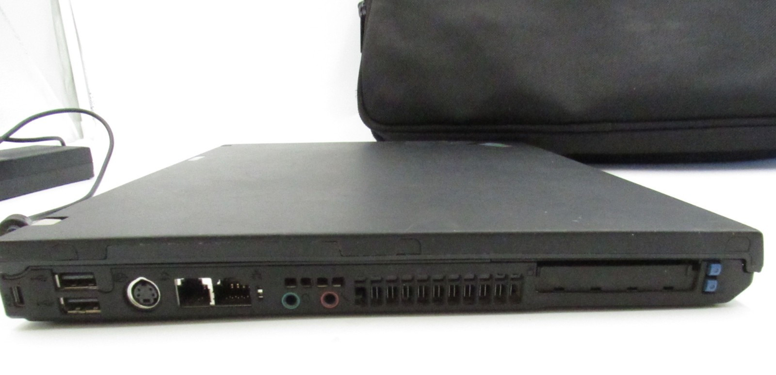 IBM ThinkPad 2373 4TU Vintage Laptop Intel Pentium M w/ Charger Bag Read