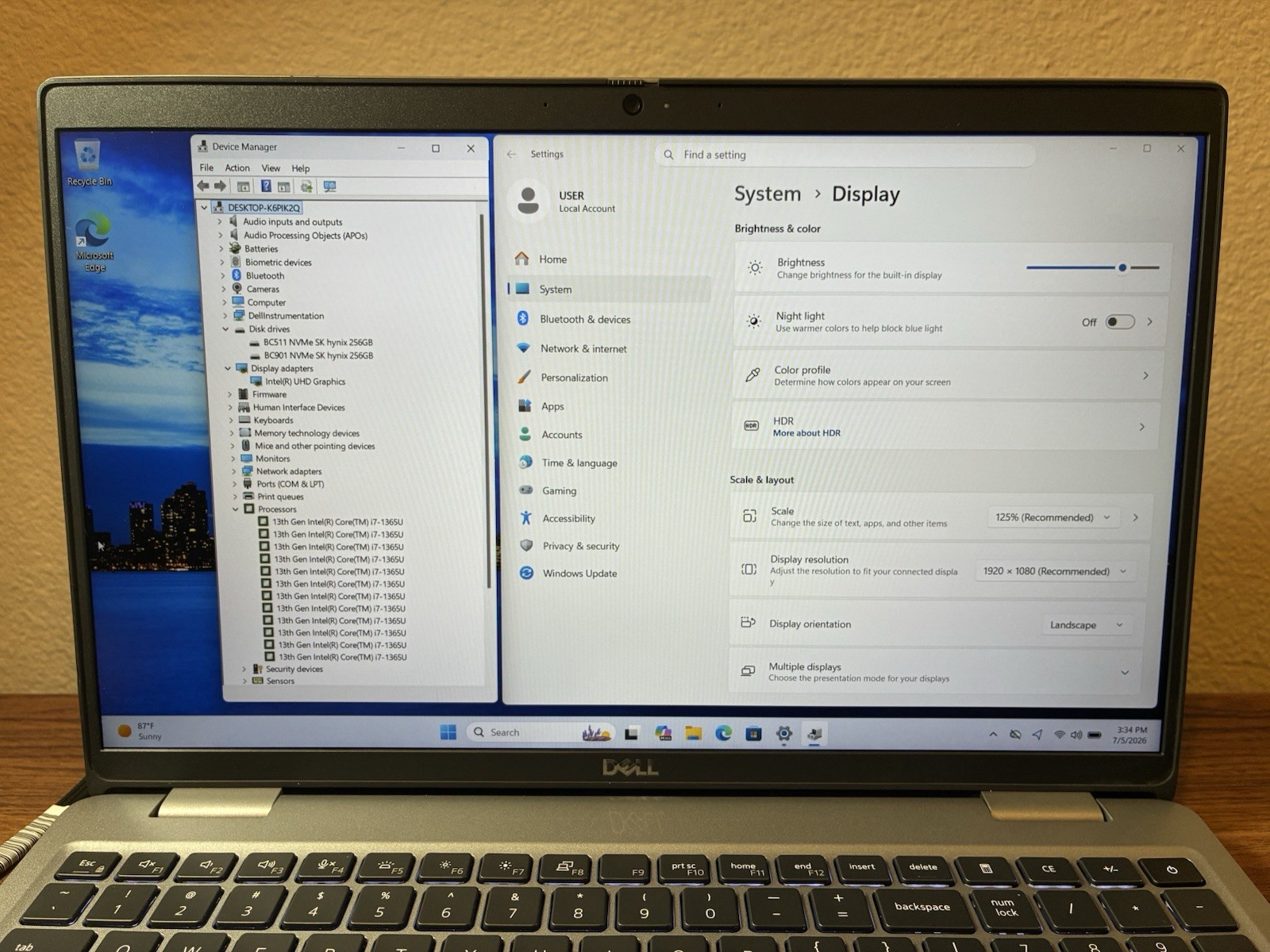 DELL Latitude 5540 TOUCH Laptop i7-1365U 16GB RAM 512GB SSD 15.6” WIN 11 W/AC!