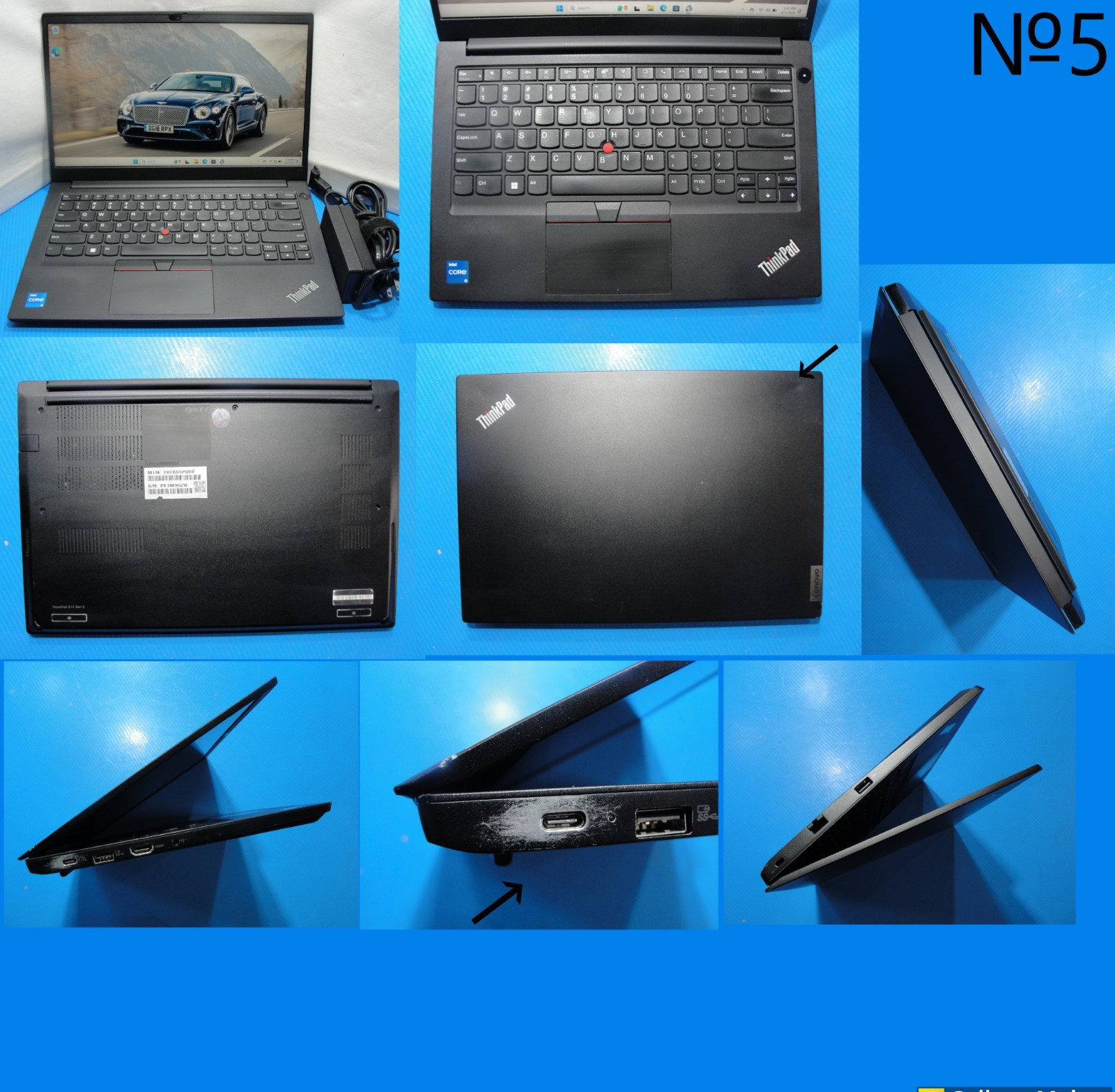 Lenovo ThinkPad E14 Gen 2 14”FHD Intel Core i5-1135G7 2.4GHz 16GB SSD Reset512GB