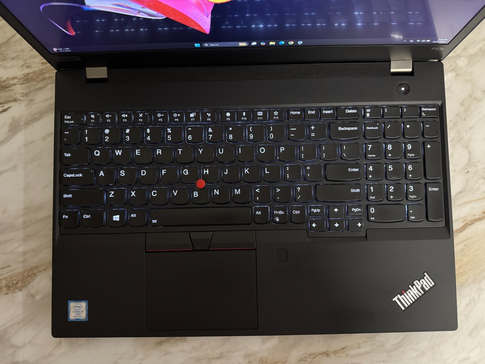 Lenovo ThinkPad P53S WS Touch Laptop 15.6 FHD Intel Core i7 512GB SSD QuadroP520