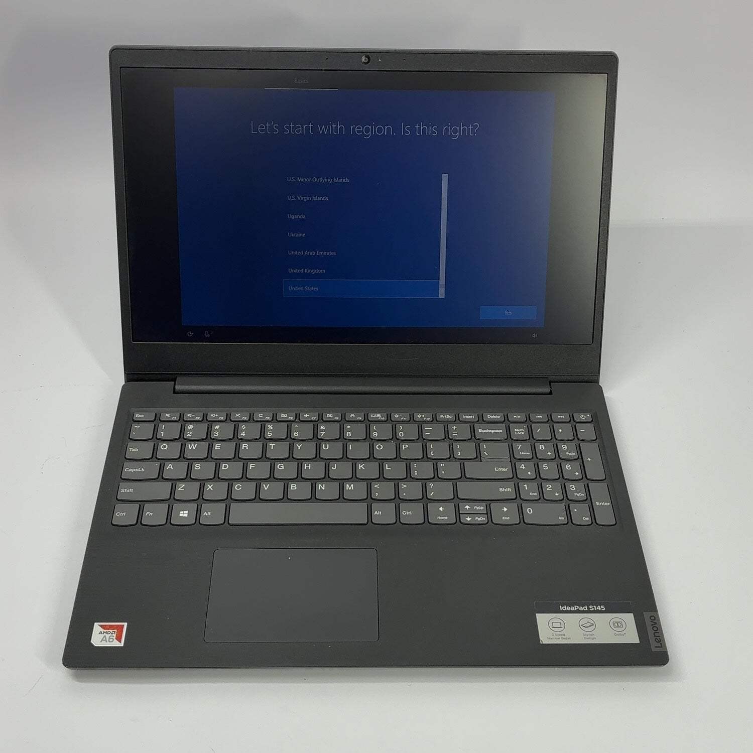 Lenovo IdeaPad S145-15AST 81N3 15.6″ AMD A6-9225 2.6GHz 4GB RAM 1TB HDD