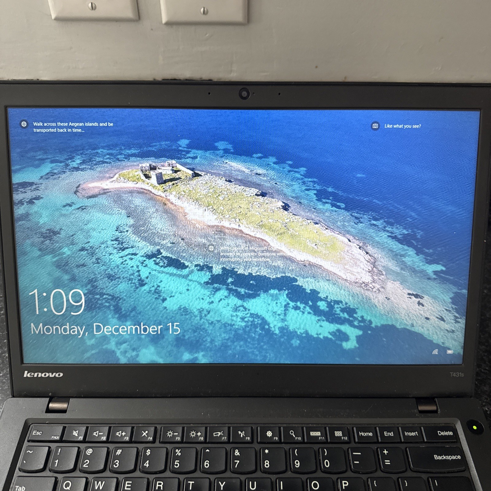 Lenovo ThinkPad T431s 14″ HD+ i5-3337U @ 1.8Ghz 8GB RAM 500GB HDD Windows 10 Pro