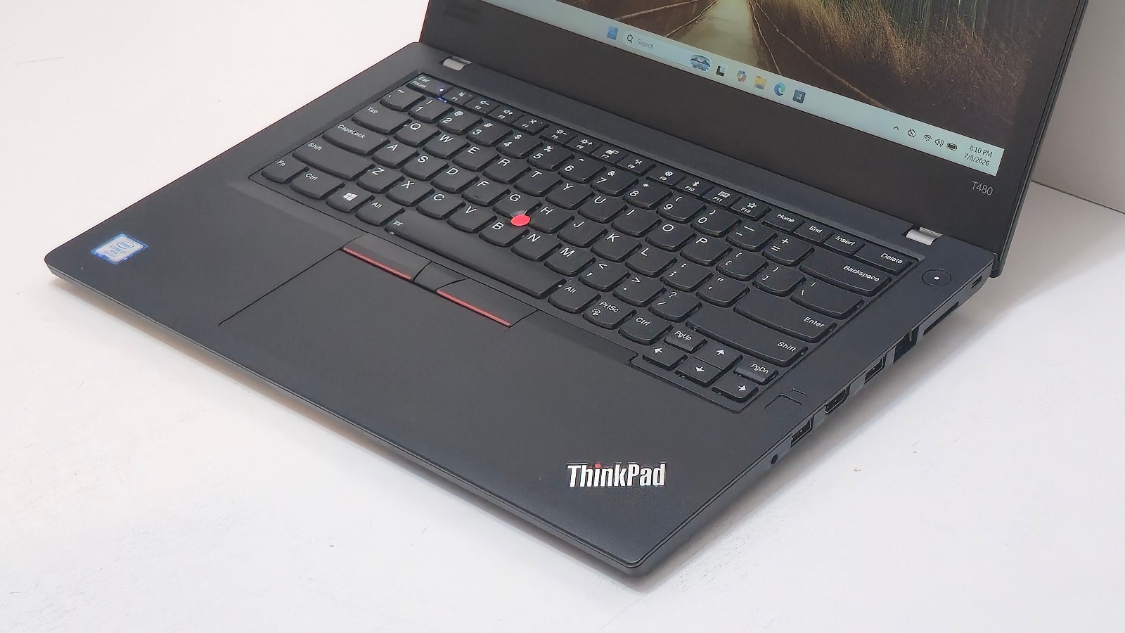 Lenovo ThinkPad T480 (i7-8th 32GB RAM 1TB SSD) 14″ Touch GeForce 2GB GPU
