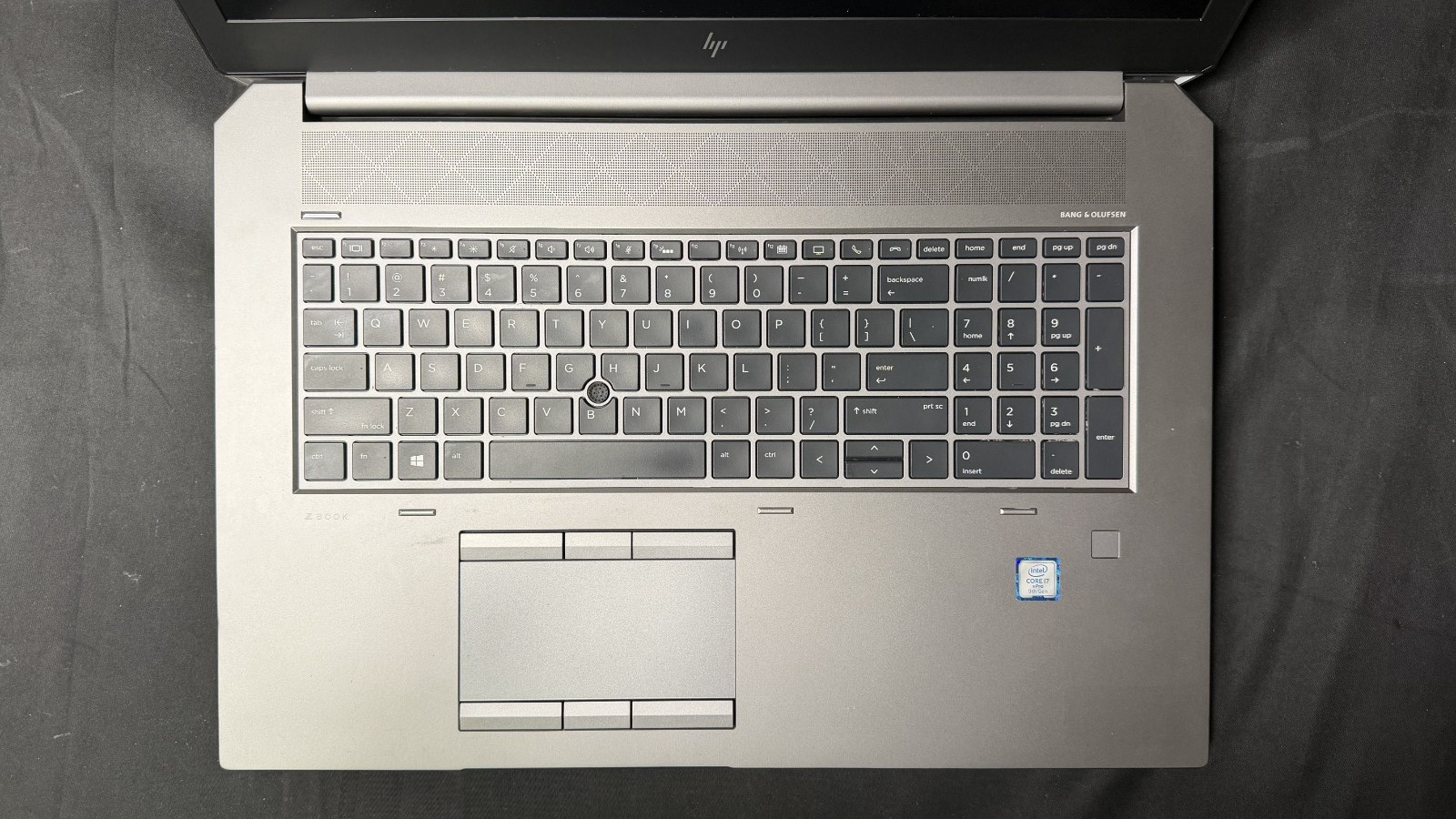 HP ZBook 17 G5 Mobile workstation i7-9850H 512GB SSD, 32GB RAM W10 RTX 4000