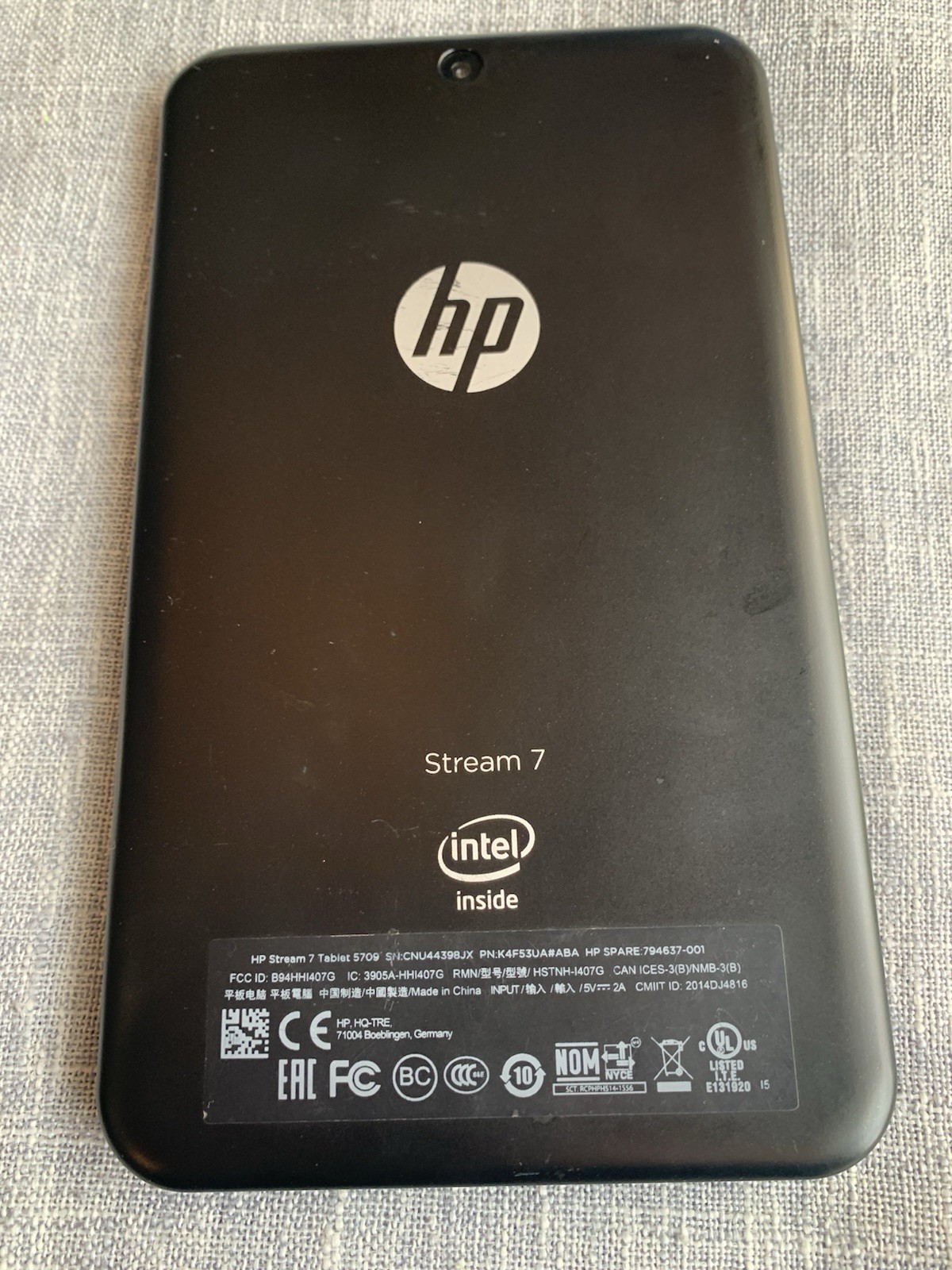HP Stream 7 Tablet 5709 Quad Core Windows TESTED Works No Issues!!