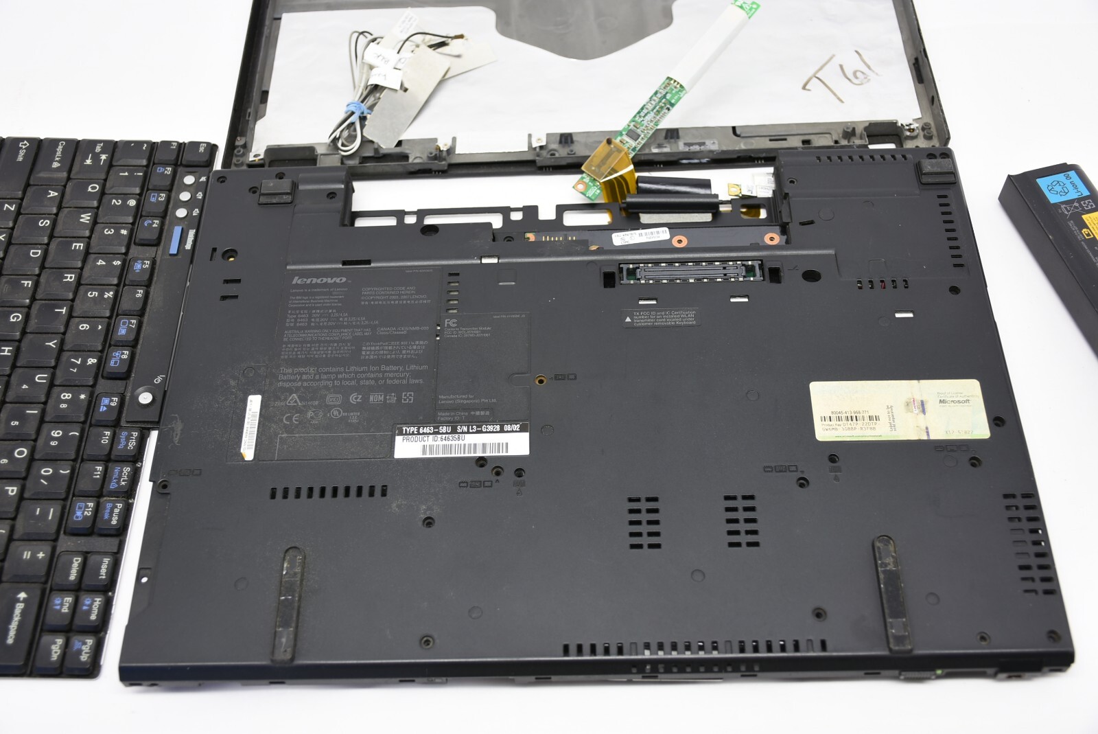 IBM ThinkPad Lenovo T61 6463 – PARTS