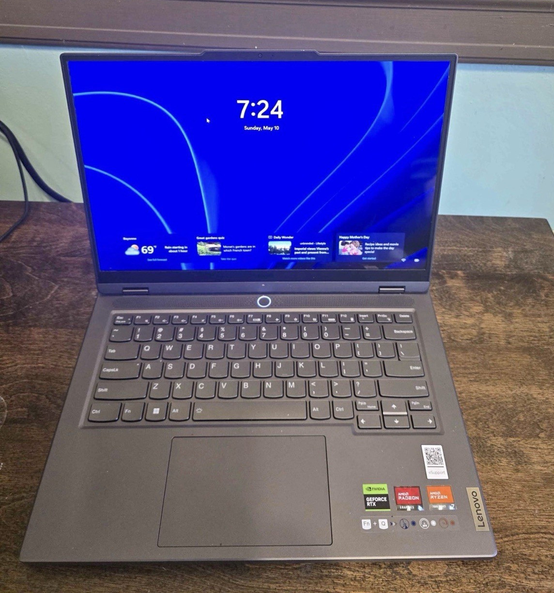 Lenovo Legion Slim 5 14APH8 Ryzen 7 7840HS 16GB 1TB RTX 4060 OLED 120HZ