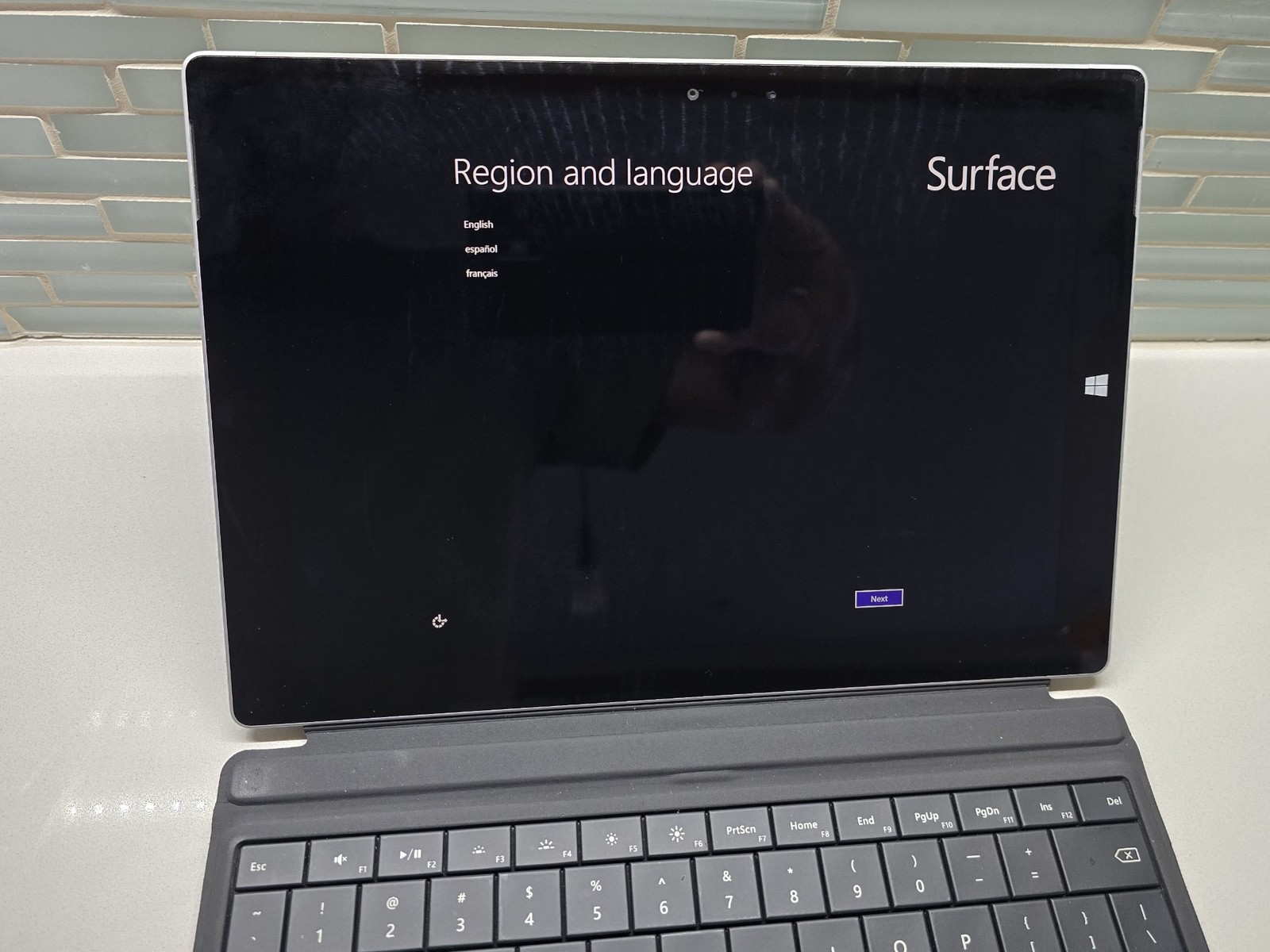Microsoft Surface 3 LTE 4GB / 128GB 10.3 with keyboard Good Condition Reset
