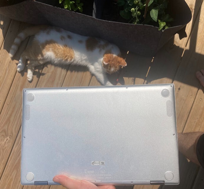 ASUS Chromebook Flip c434t, good condition, silver, 12.5″ screen