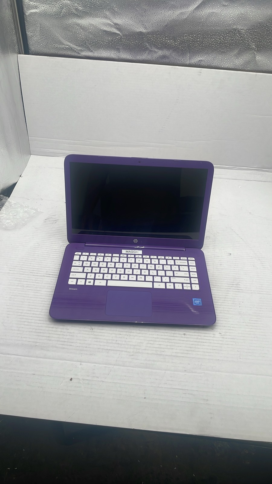 HP Stream 14-cb013wm 4LJ05UA#ABA 14″ Laptop Purple FOR PARTS OR REPAIR