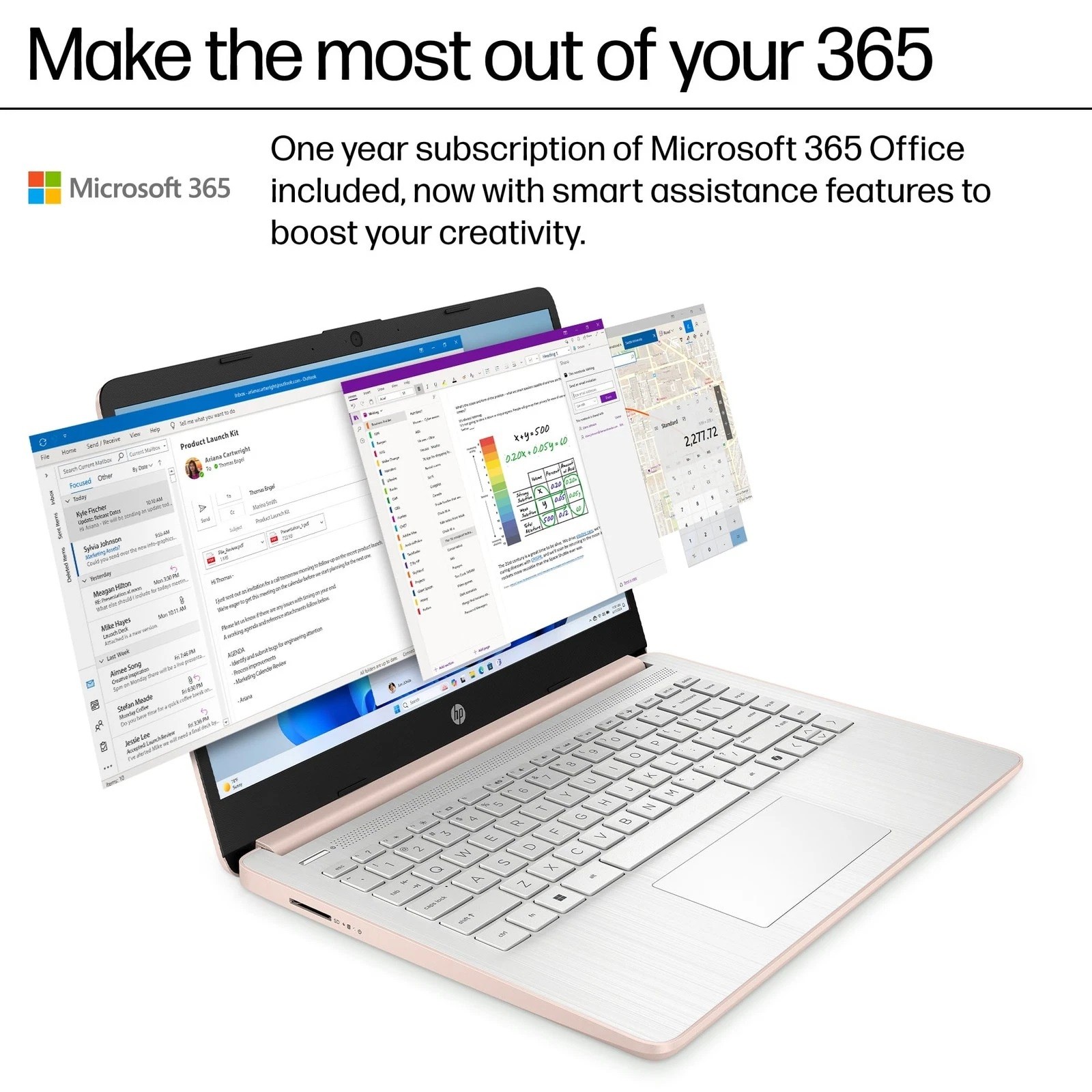 2025 HP 14″HD Laptop Win11Pro computer Intel-R-N150 16GB RAM 128GB UFS notebook