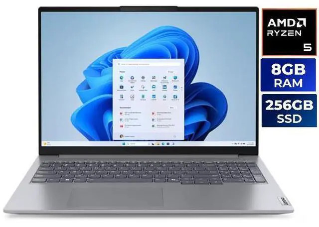 Lenovo ThinkBook 16 Gen 7 16.0 in Ryzen 5 7535HS AMD Radeon 660M 8GB RAM 256GB