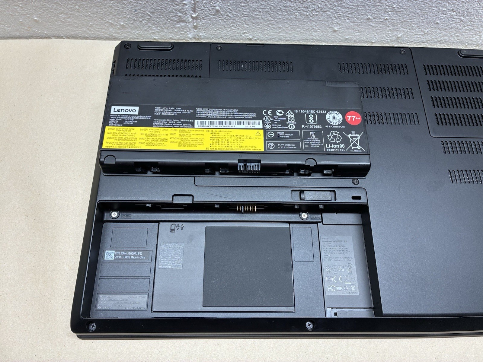 Lenovo ThinkPad P52 Laptop I7-8850H | Quadro P2000 | 16GB RAM | 500GB SSD Win10