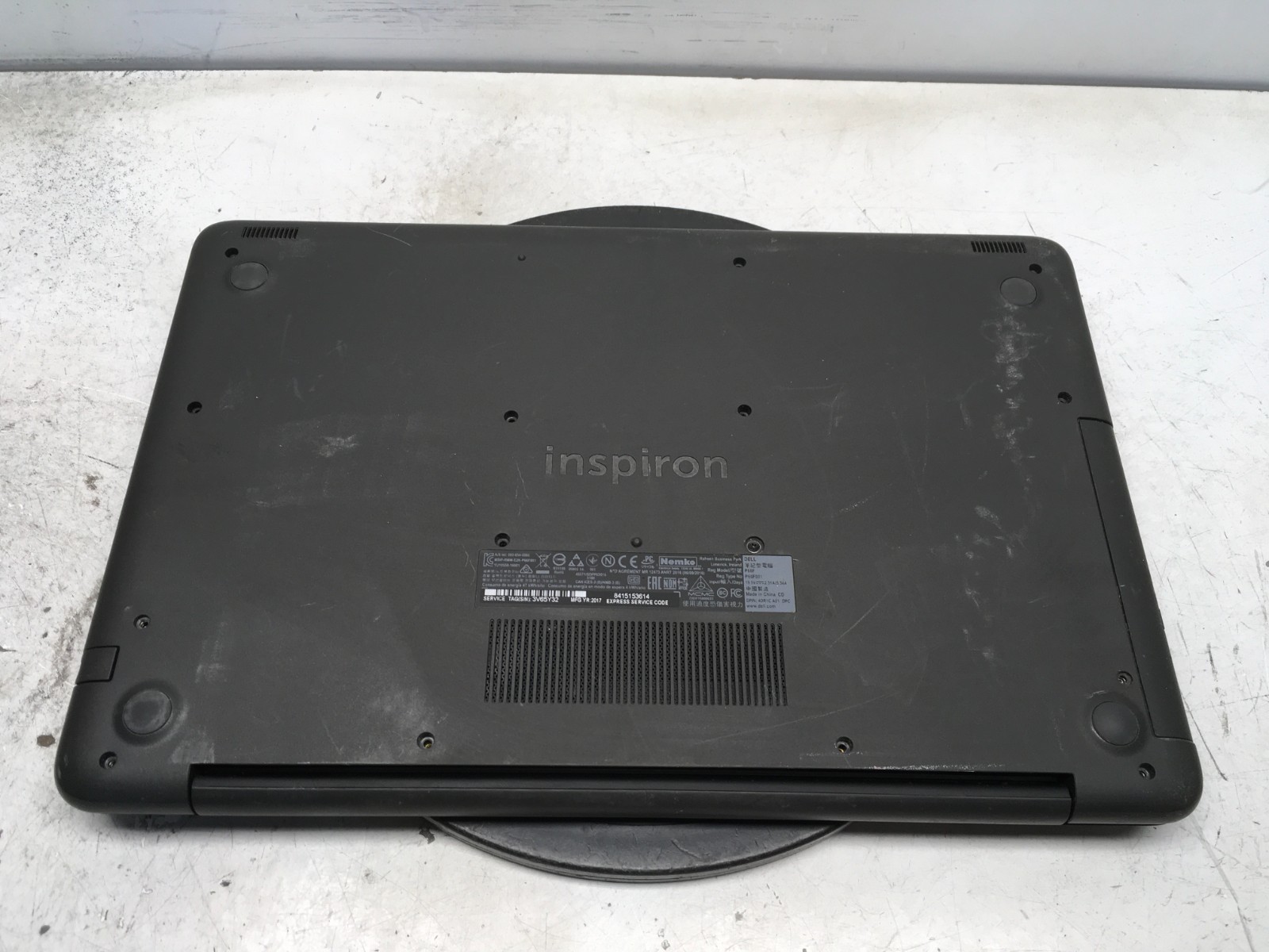 Dell Inspiron 15 5567 Intel i7 7th Gen No RAM NO HDD