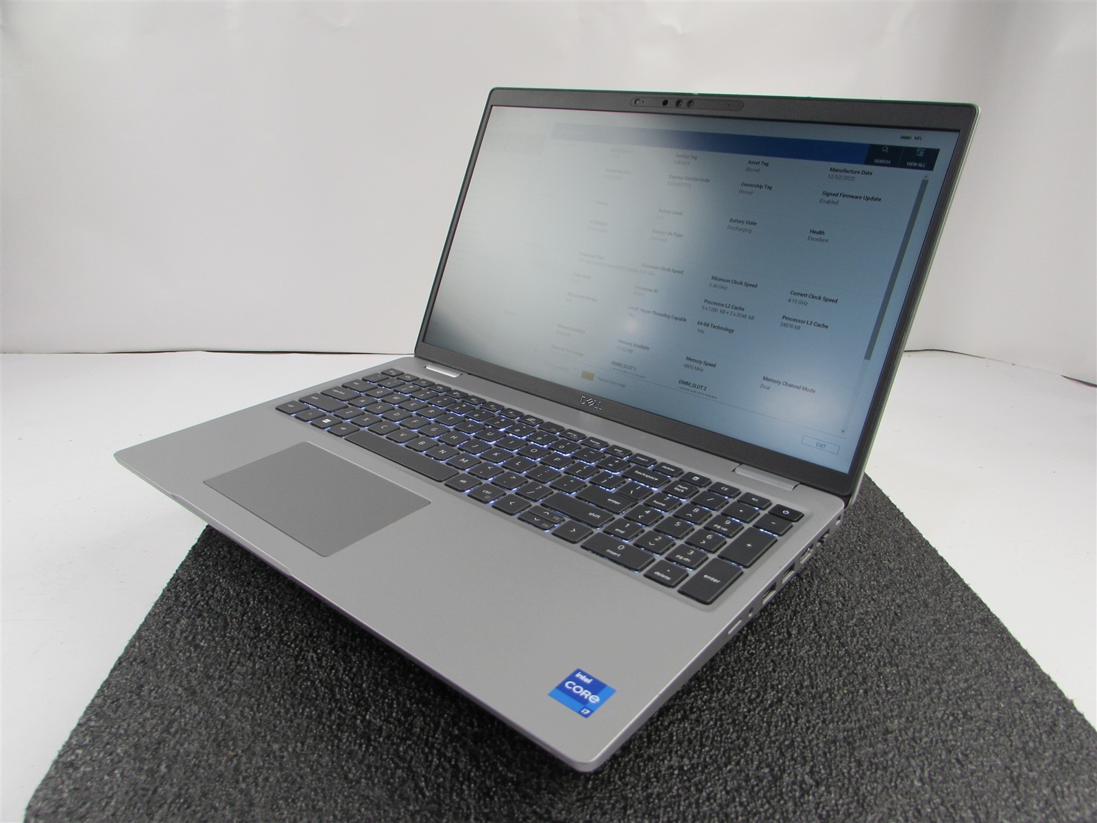 DELL PRECISION 3571 1920X1080 FHD CORE I7-12800H 512GB 16GB RAM T600 NO O.S