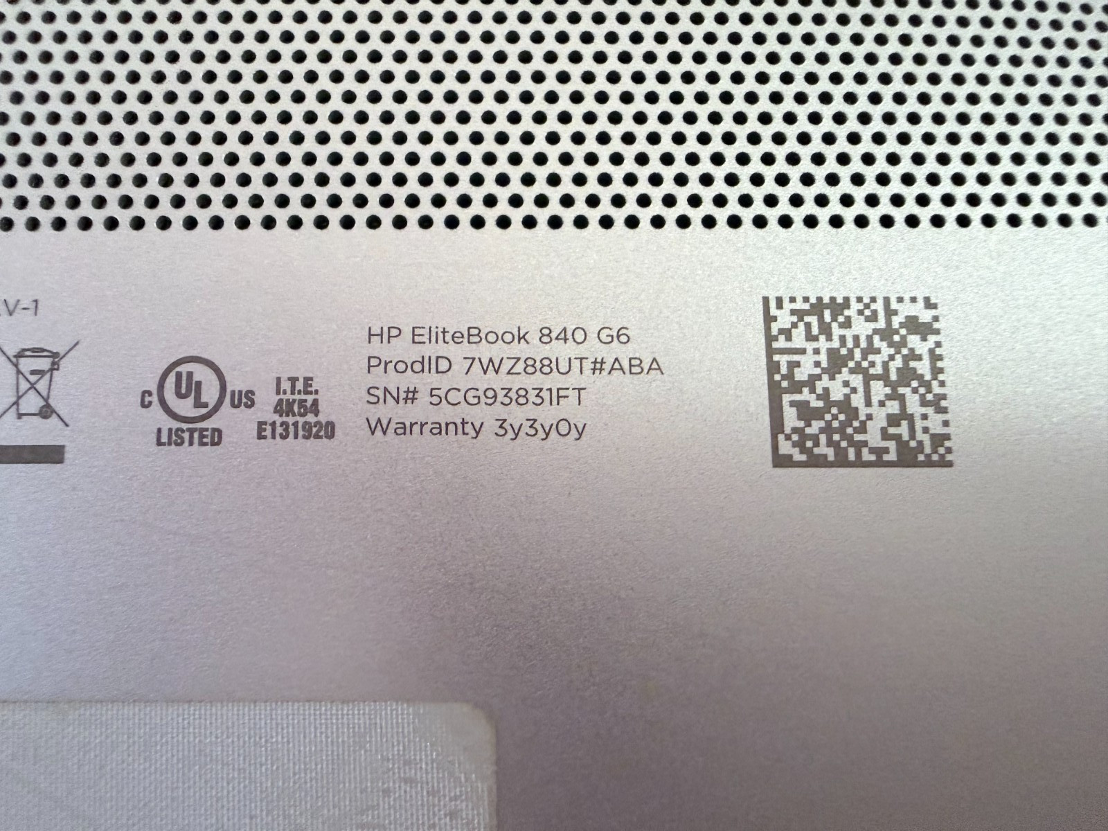 HP EliteBook 840 G6-i7-8565U- 1.80GHz|16GB RAM|512GB SSD|Window 10 Inc AC Power