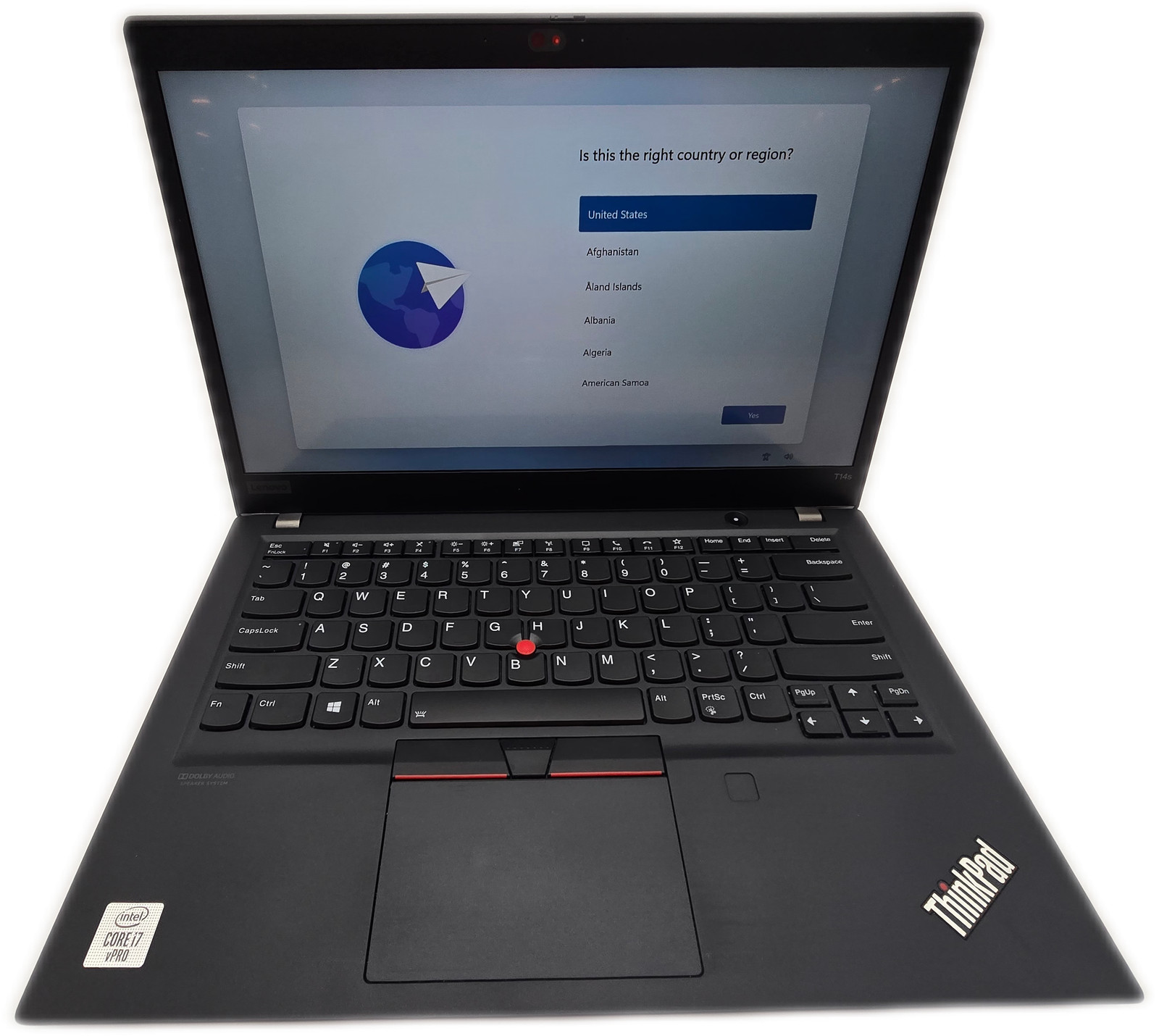 Lenovo ThinkPad T14s Gen 1 i7 10th 32GB 512GB SSD Windows 11 Home