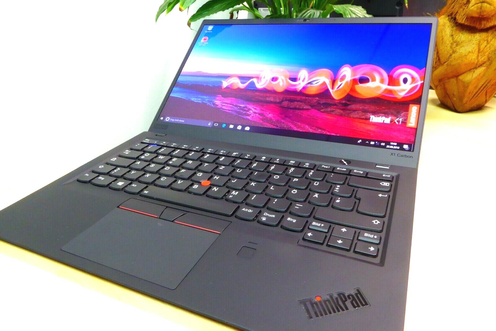 X1 CARBON, LENOVO THINKPAD i7-8650U QUAD 16GB 256G FHD LTE GAR GERMAN ENGLISH