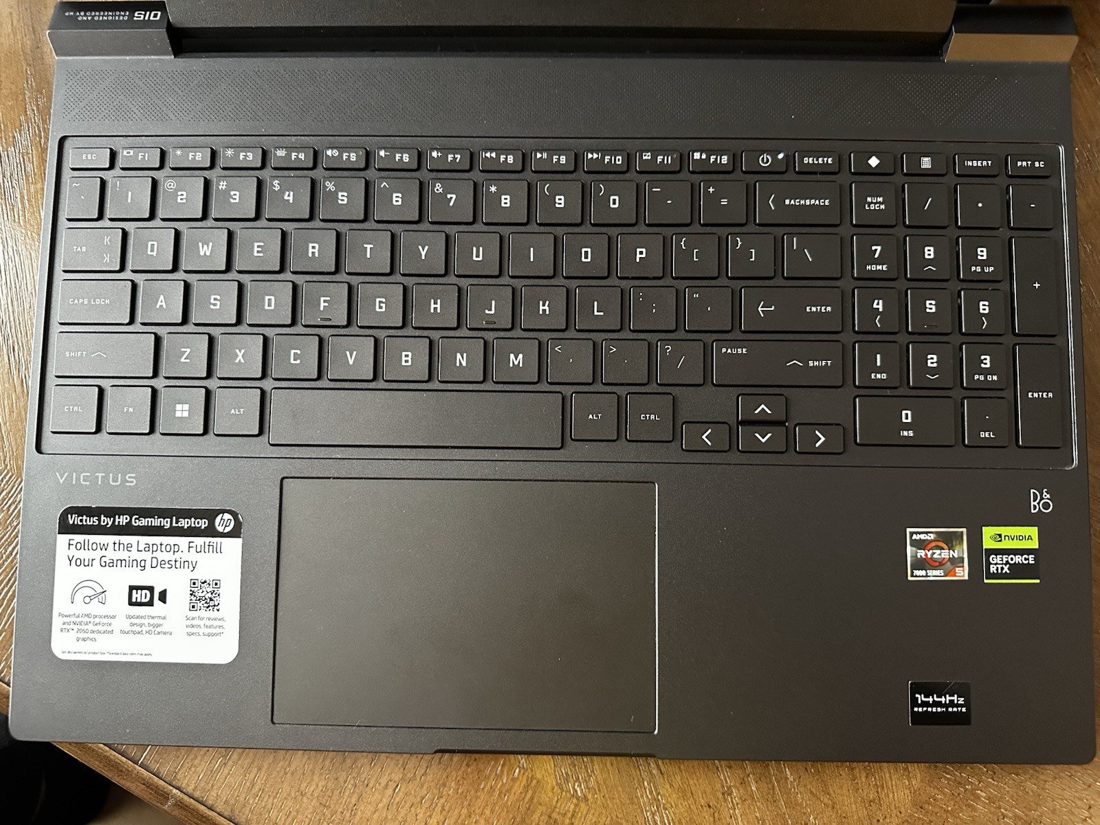 HP Victus 15.6″ (1 TB SSD, AMD Ryzen 5 7535HS Series, 4.55 GHz, 16GB) Gaming