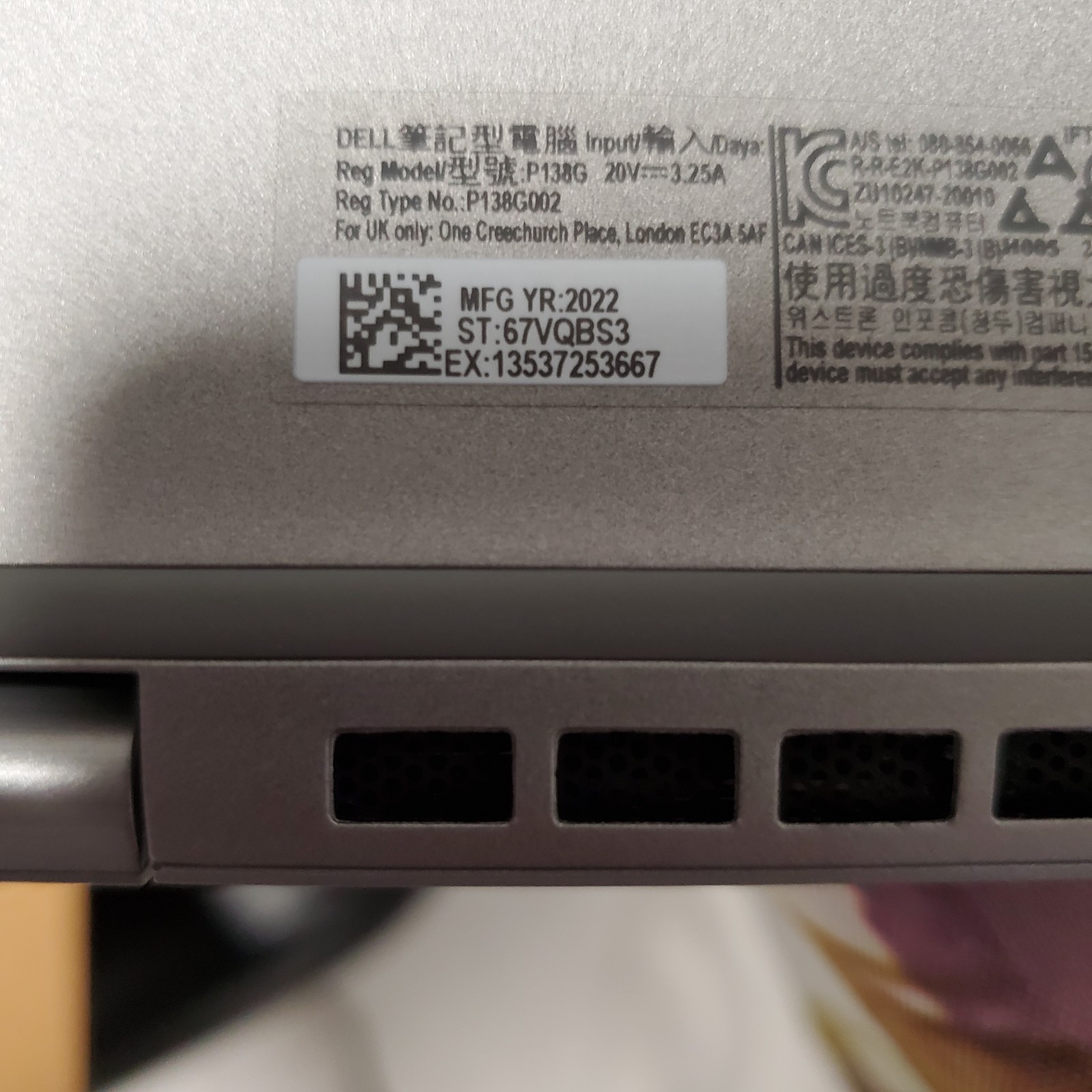 New Dell Latitude 5330 i7-1265U 16GB 256GB BT5 WiFi6E 13.3F W10-11P64