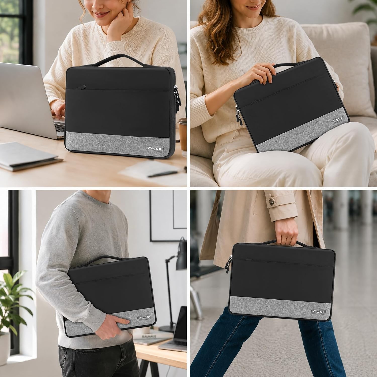 360 Protective Laptop Case 13.3 inch, MacBook Neo/Air 13.6/Pro 13/Pro 14 Sleeve