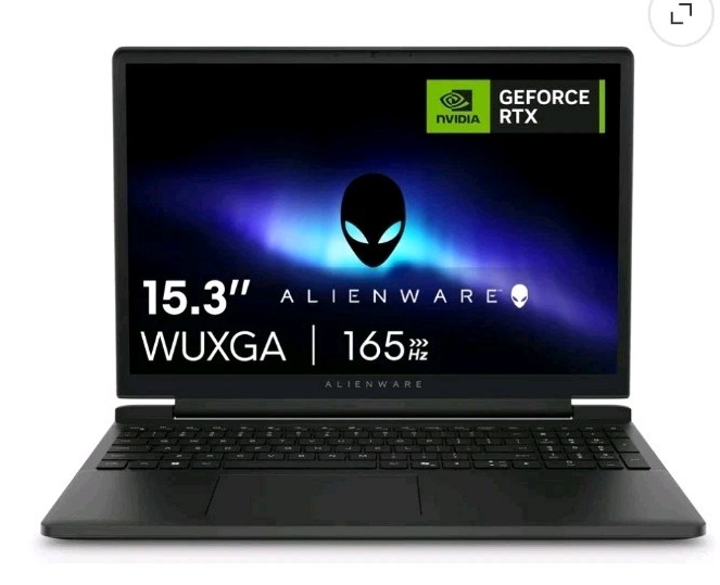 Alienware 15.3″ WUXGA 165Hz Gaming Laptop, AMD Ryzen 5 220, NVIDIA GeForce…
