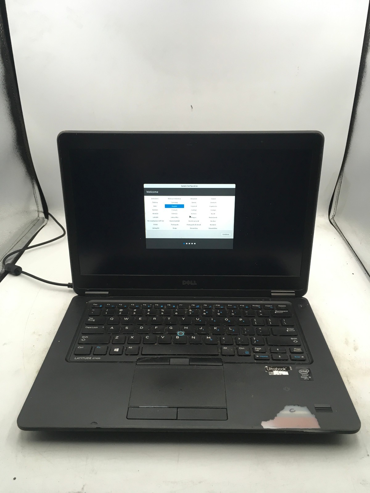 DELL LATITUDE 7450 -FRESH LINUX INSTALL- INTEL I5-5300U – 8GB RAM -128GB HDD- BB