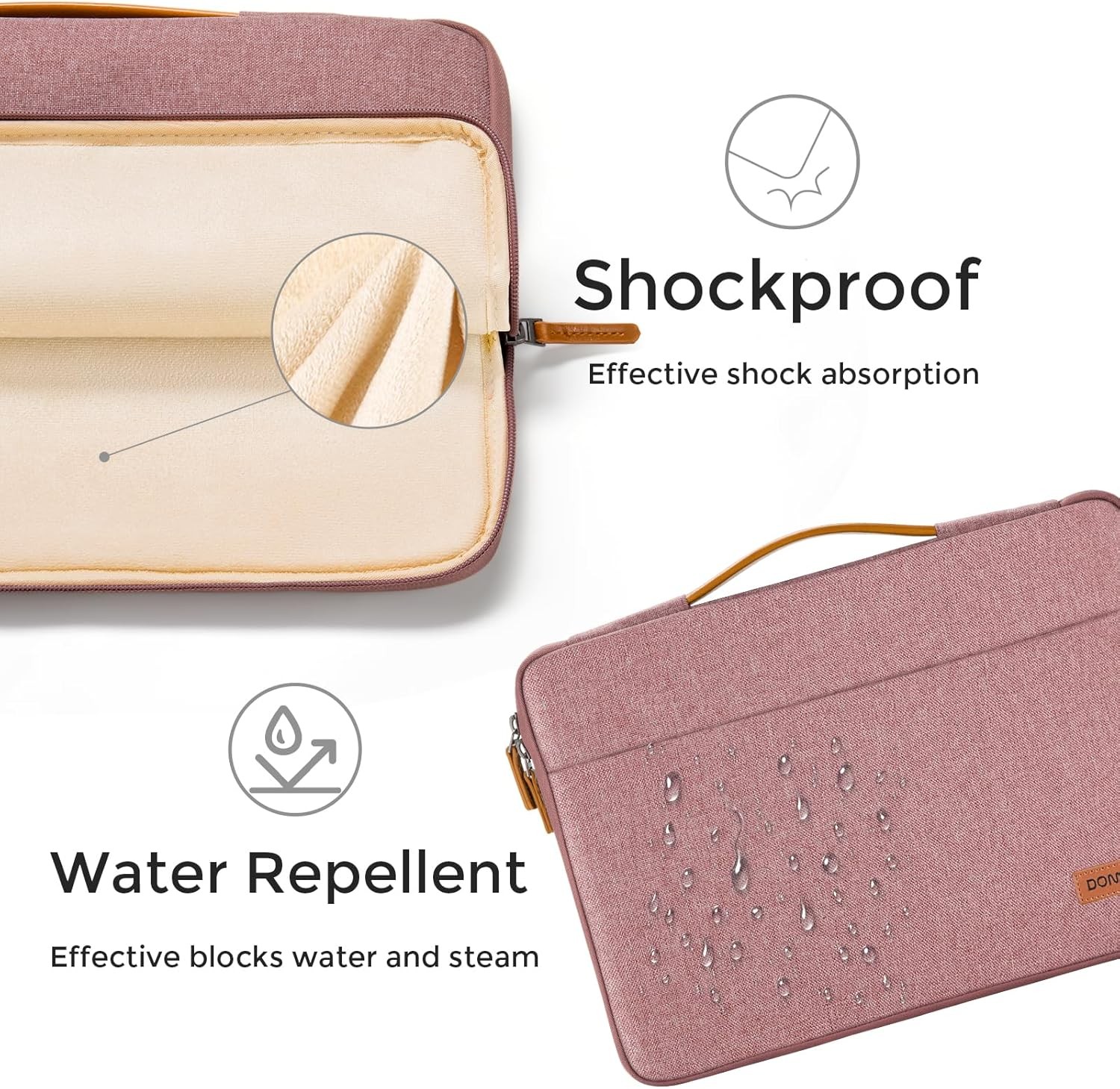 Laptop Case Sleeve Protective Cover Compatible with MacBook Air 13 M4 M3 M2, Pin