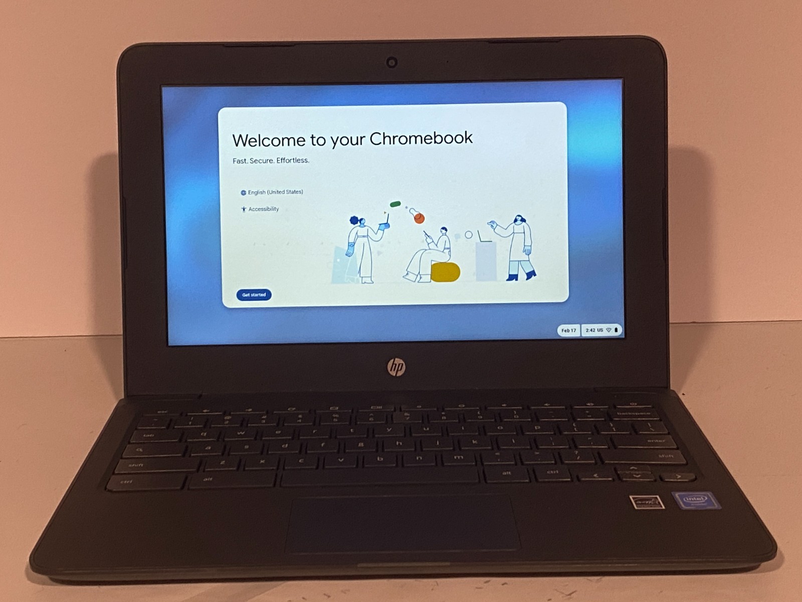 HP Chromebook 11a-nb0013dx 11.6 inch (32GB, Intel Celeron, 1.10GHz, 4GB)