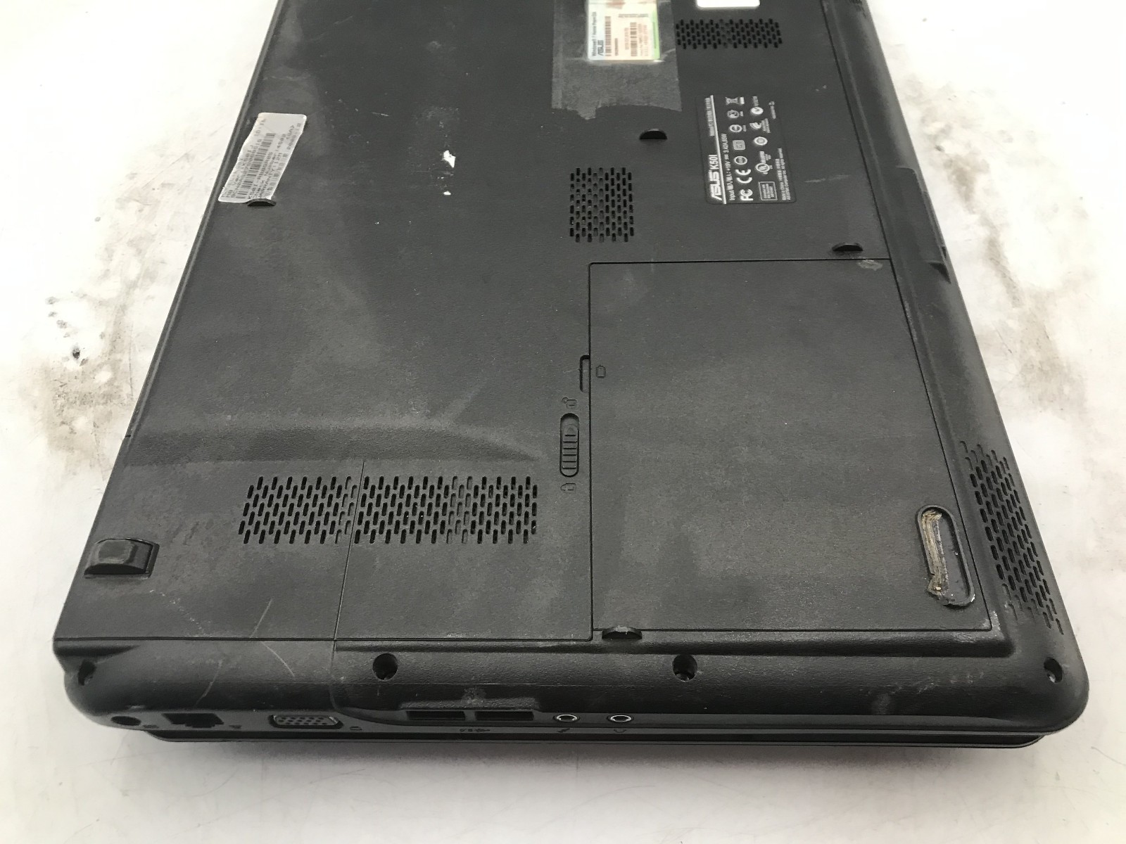 ASUS K50I NOTEBOOK – FOR PARTS/REPAIR – INTEL PENTIUM T4400 – 3GB RAM – READ -BB
