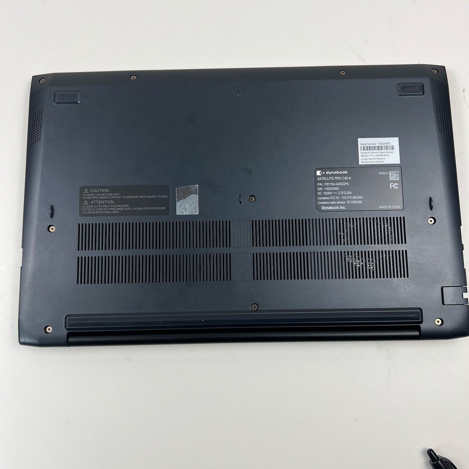 Dynabook Satellite Pro C40-K 14″ AMD Ryzen 3 7370U 8GB Ram 256GB SSD, Win 11