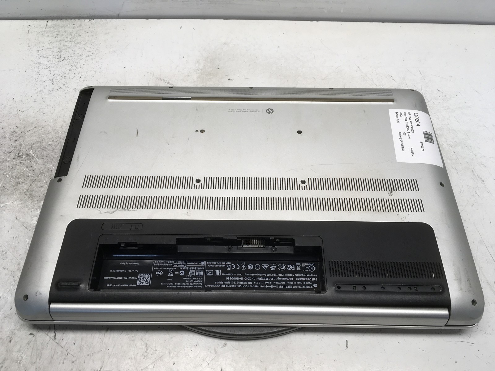HP Envy M7-N109DX Intel Core i7-6500U 2.5GHz No RAM NO HDD No Batt – SCREEN DMG