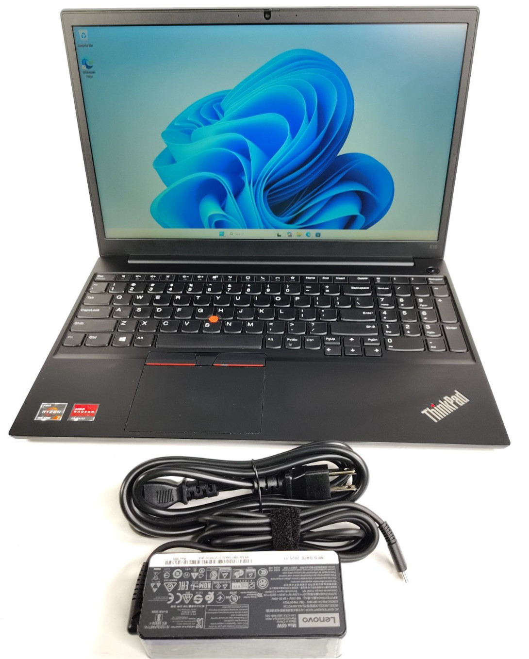 Lenovo ThinkPad E15 Gen 2 AMD Ryzen 7 4700U 16GB RAM 256GB SSD Windows 11 Pro
