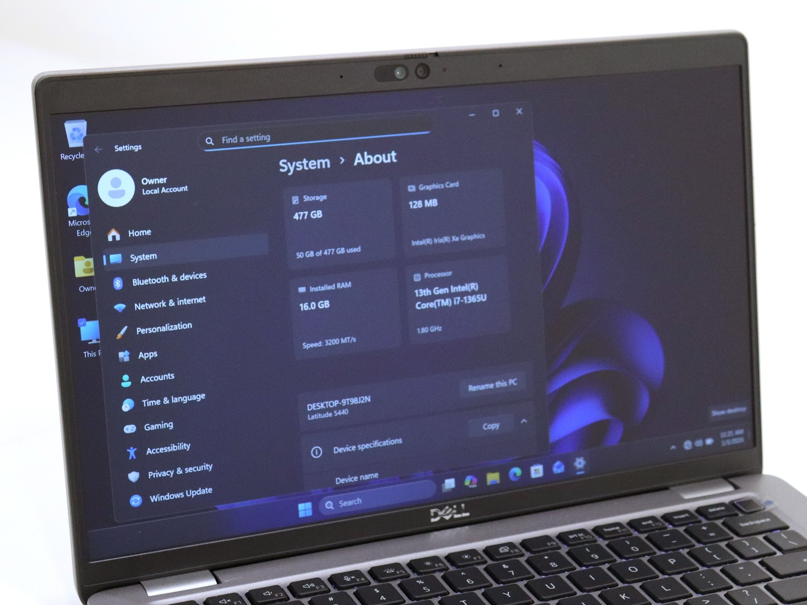Dell Latitude 5440 14.0″ Touch Intel i7-1365U 16GB 512GB NVMe W11P + Accidental