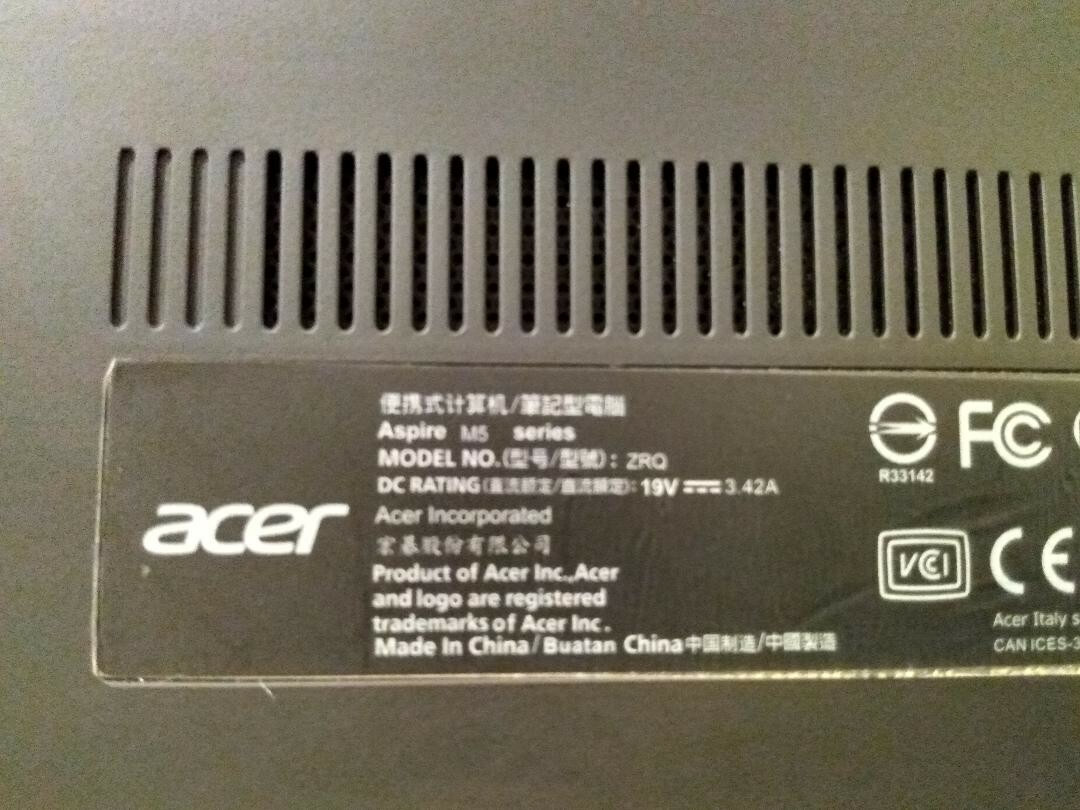 Aspire M5 Ultrabook