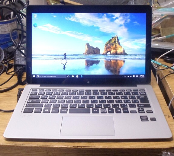 Sony Vaioflip VJZ13A i5 2.7G 16Gb ram 500Gb ssd, touch sceeen 2560×1440 QHD,