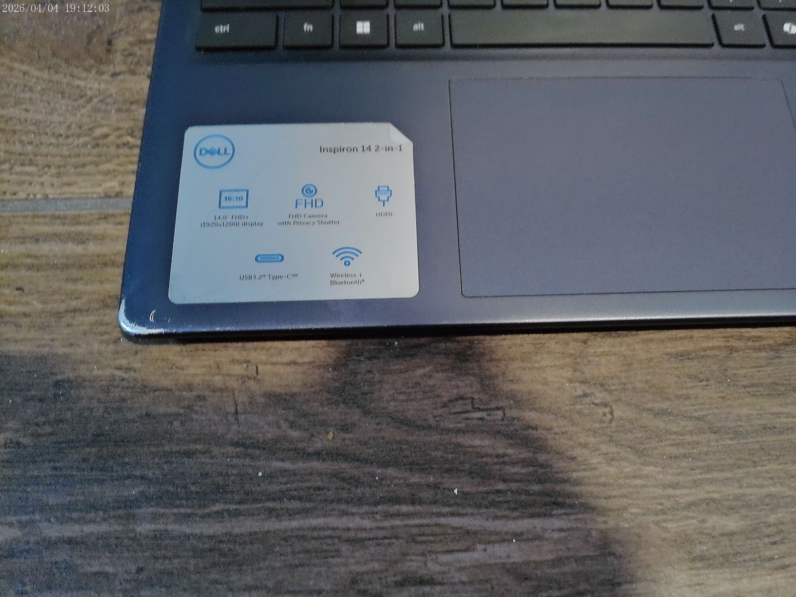 Dell Inspiron 14 7445 2-in-1 Touch Laptop Ryzen 7 8840HS 24GB RAM 1TB SSD WRNTY
