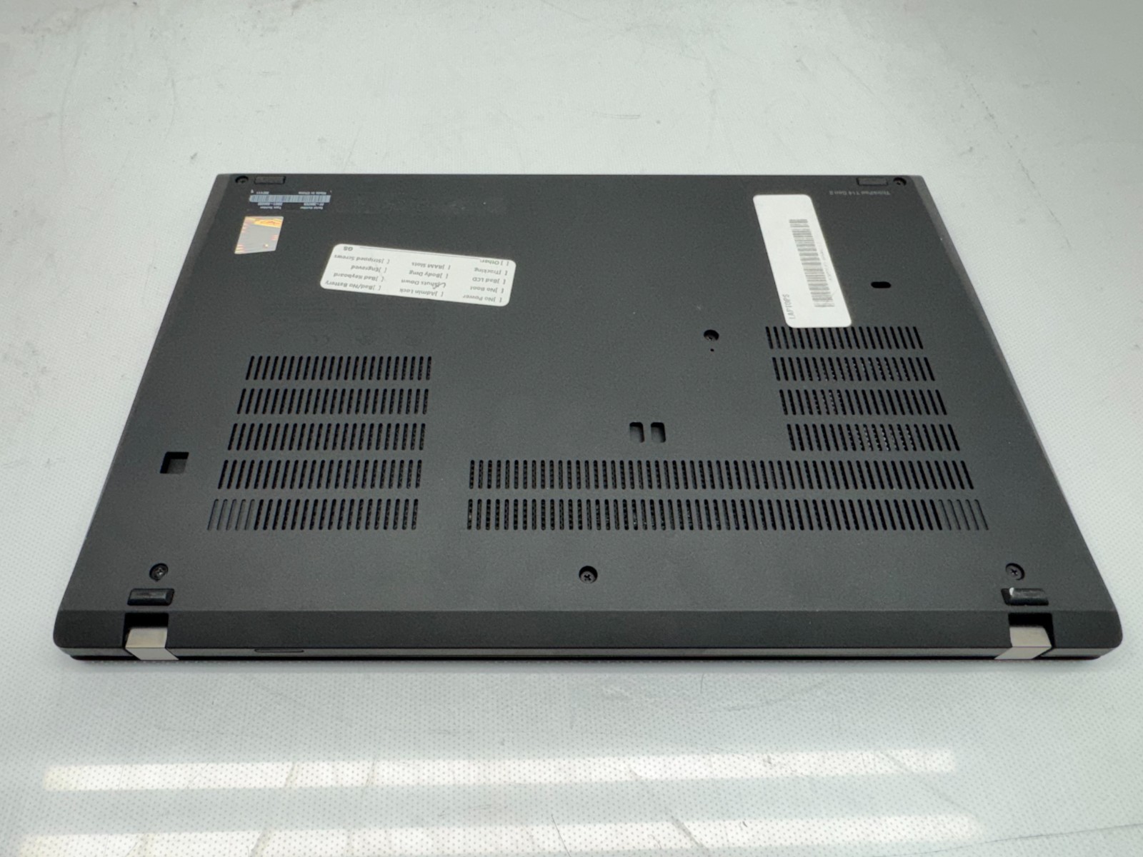 Lenovo ThinkPad T14 Gen2 14″ Touch i7-1185G7@3.0GHz 8GB RAM 256G SSD **Read**
