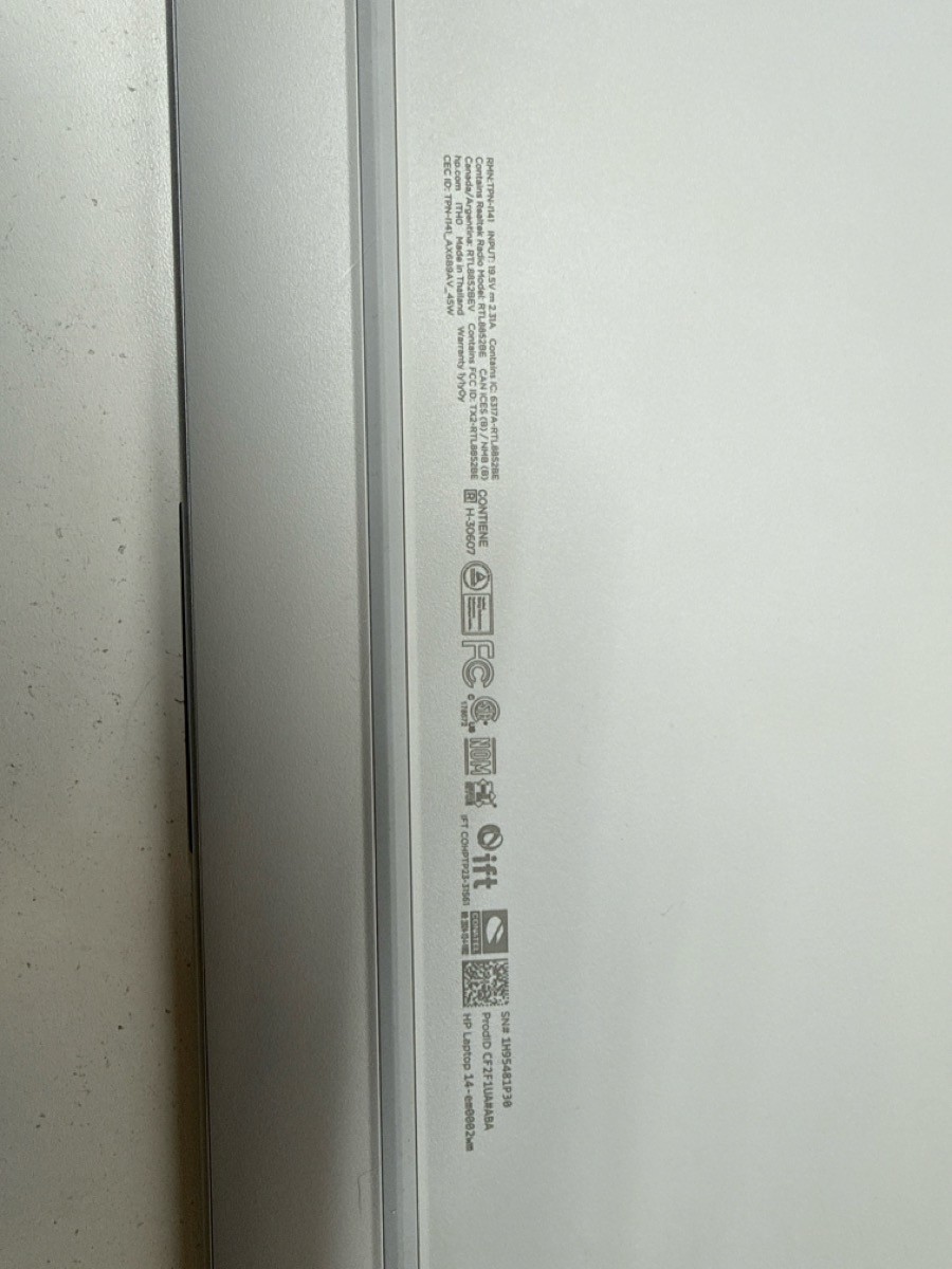 HEWLETT PACKARD 14-EM0002WM (P28019866)