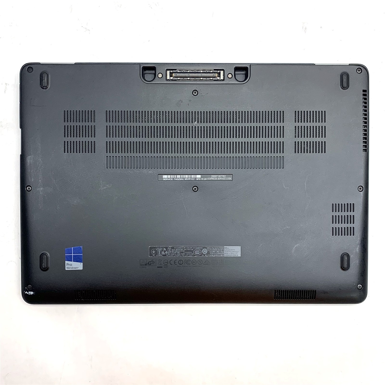Dell Latitude E7470 14″ FHD Intel i5-6300U 2.40 GHz 8GB No SSD/Batt BIOs Locked