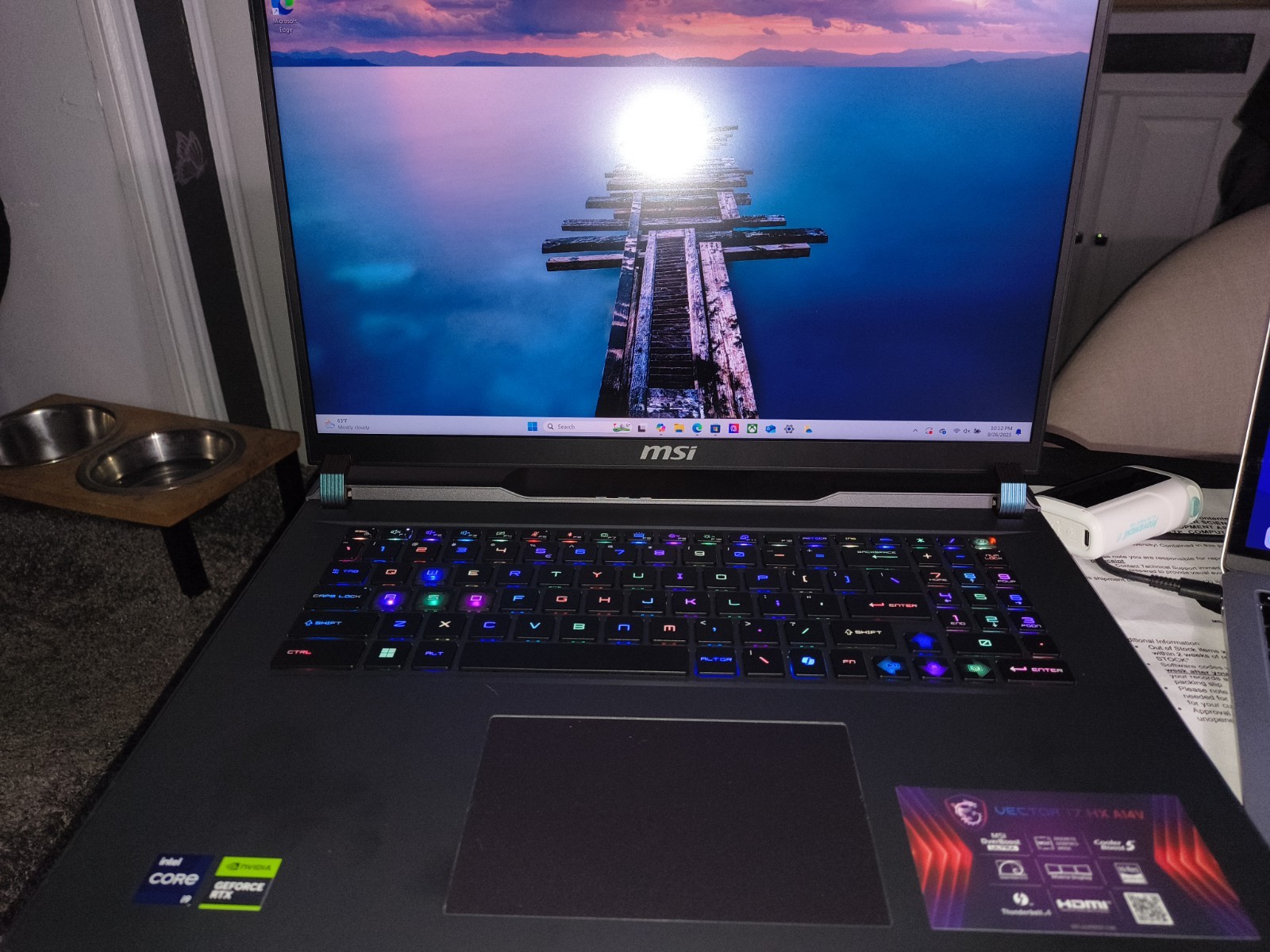 MSI VECTOR 1U HX
