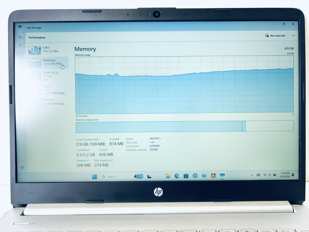 HEWLETT PACKARD 14 LAPTOP (P09027139)