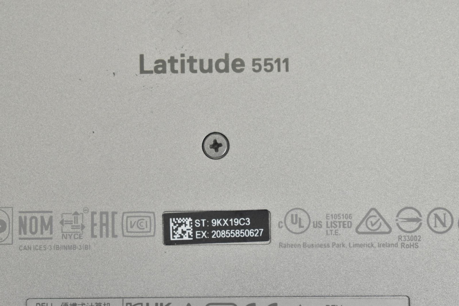 Dell Latitude 5511 Laptop i7-10850H 2.7GHz 16GB 256GB HD No OS 15.6″ *See Issues