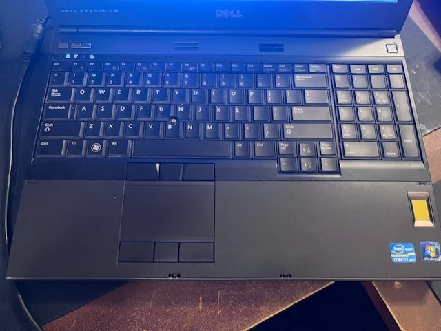FAST Dell Precision Laptop Windows 7 64 Pro 128GB SSD/320HD, 16gb,DVD,CAD/Gamer