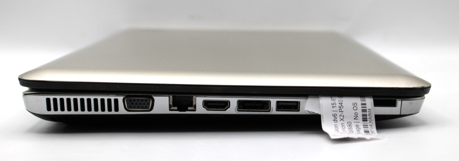 HP Pavilion Dv6 AMD Turion X2-P540@2.4GHz 4GB DDR3 NO STORAGE OR OS*USED/TESTED*